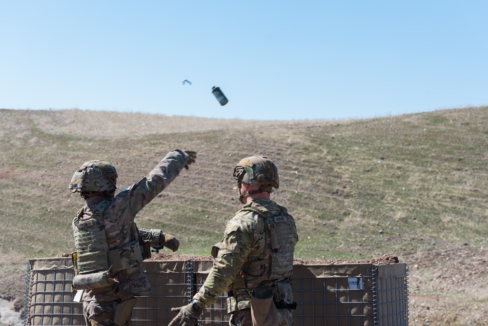 Coalition Forces Throw, Launch, Propel Grenades