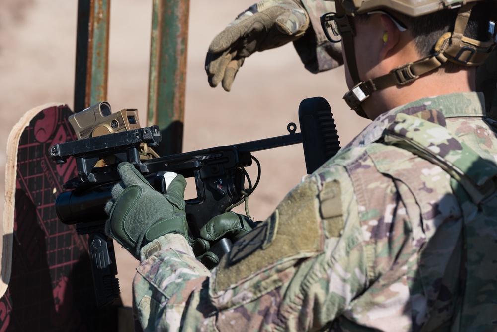 Coalition Forces Throw, Launch, Propel Grenades