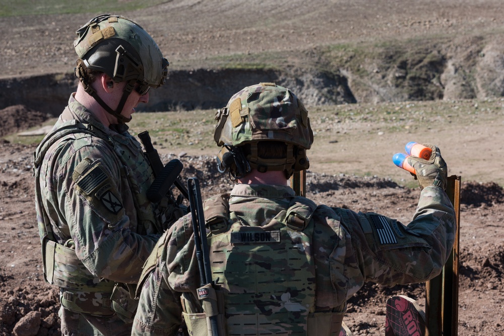 Coalition Forces Throw, Launch, Propel Grenades