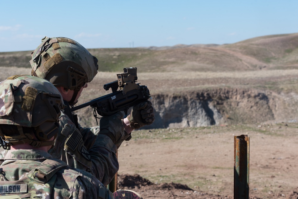 Coalition Forces Throw, Launch, Propel Grenades