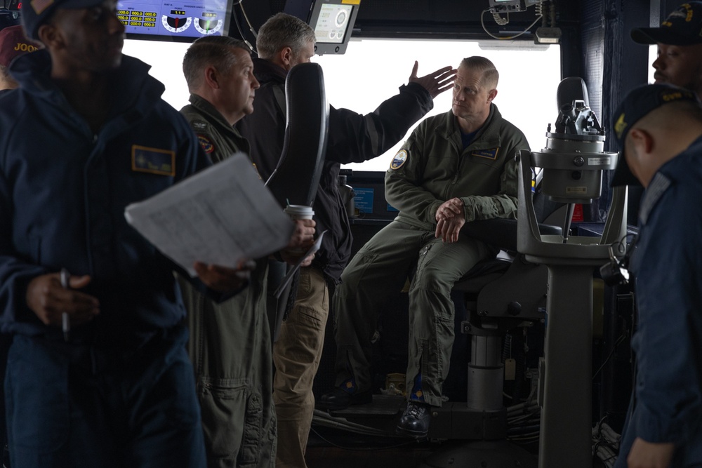 USS Gerald R. Ford Conducts Sea and Anchor