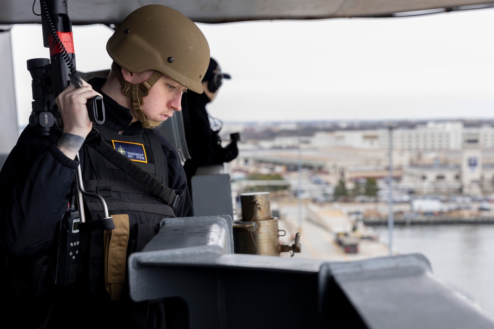 Ford Gets Underway for COMPTUEX