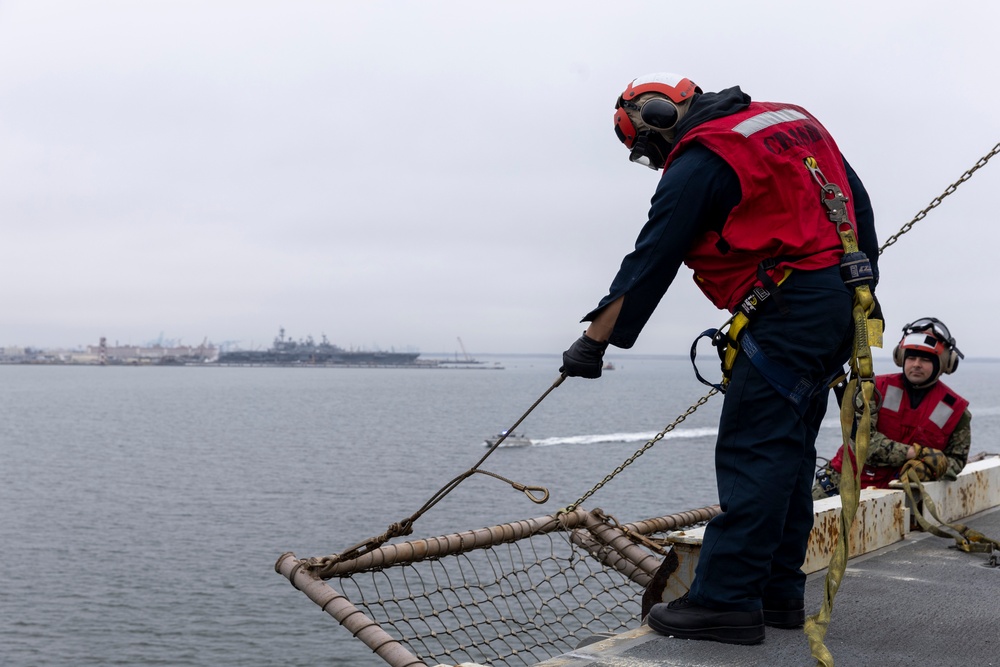 Ford Gets Underway for COMPTUEX