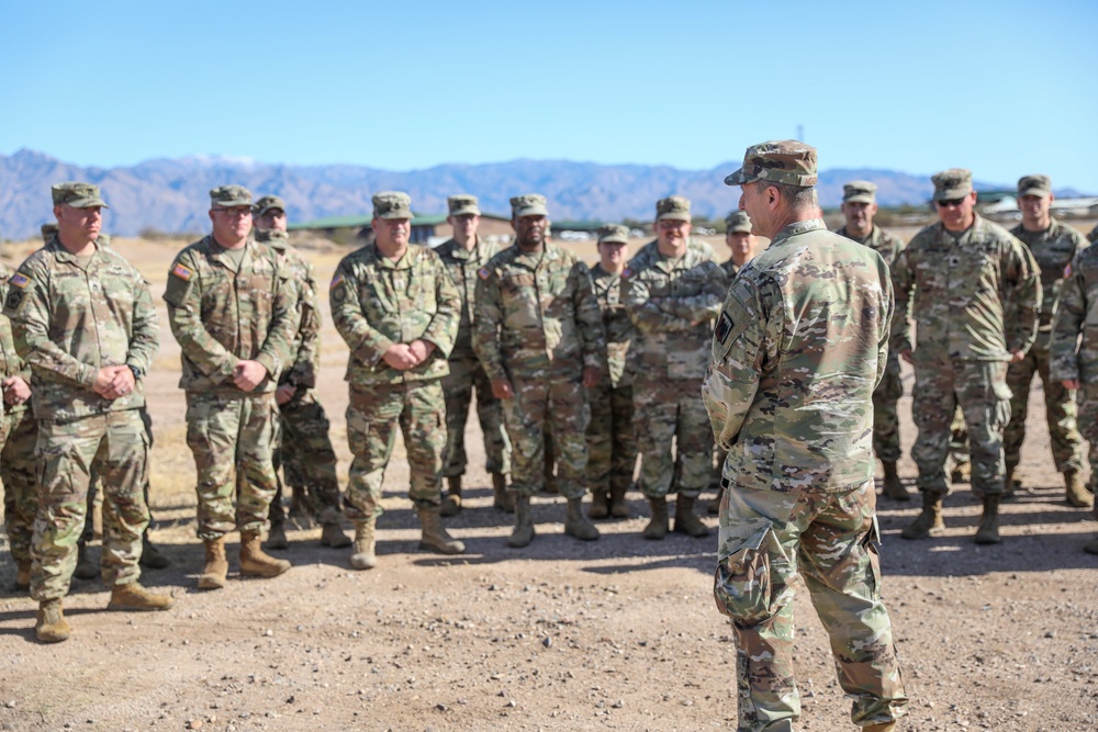 Nordhaus visits Guardsmen on duty securing border