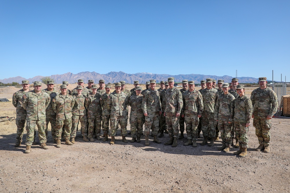 Nordhaus visits Guardsmen on duty securing border