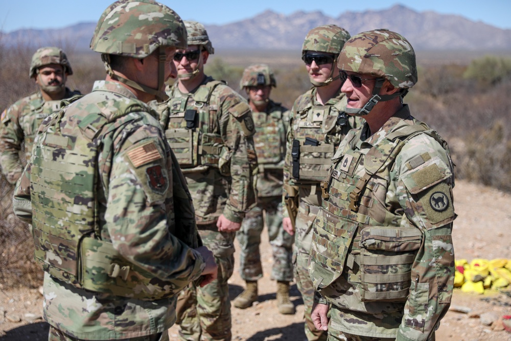 Nordhaus visits Guardsmen on duty securing border