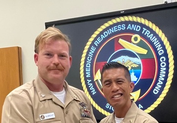 Hospital Corpsman Second Class (FMF) Charles P. Albrecht Awarded the Navy and Marine Corps Achievement Medal, Next Assignment is Navy Independent Duty Corpsman Training