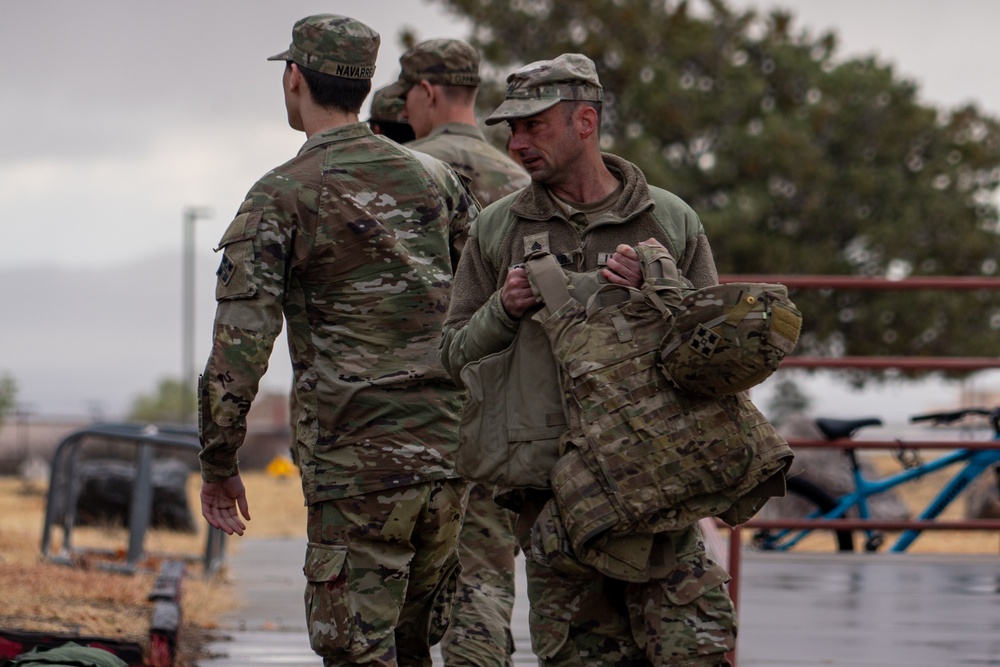 4th Infantry Division Soldiers arrive to Fort Huachuca