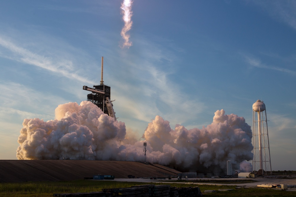 Air Force major pilots NASA’s SpaceX Crew-10 mission