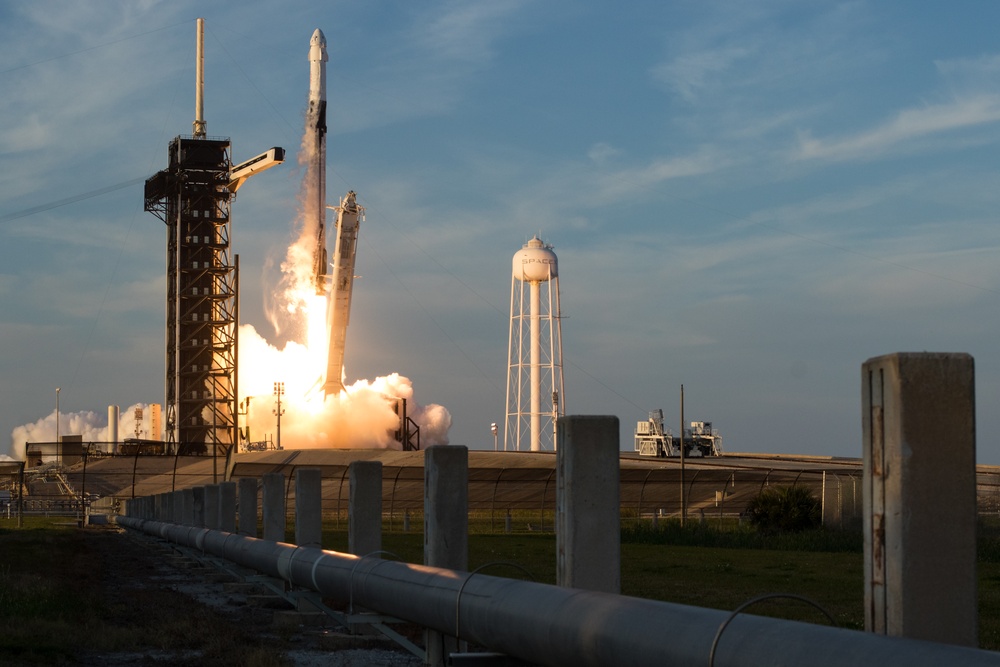 Air Force major pilots NASA’s SpaceX Crew-10 mission