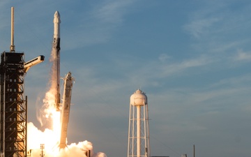 Air Force major pilots NASA’s SpaceX Crew-10 mission