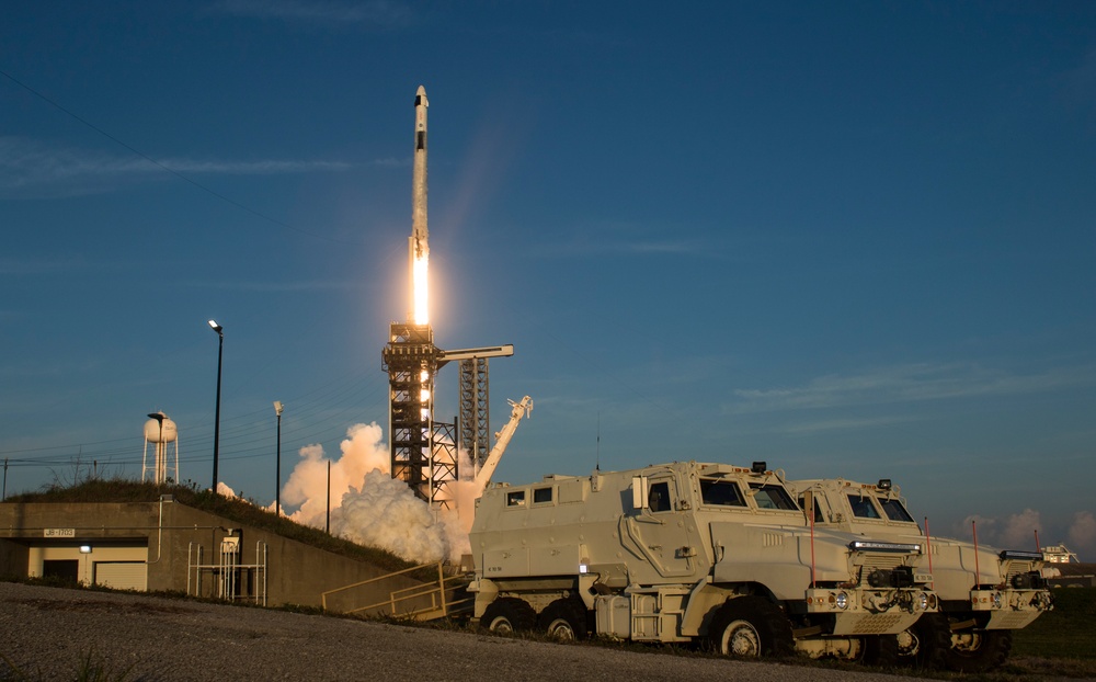 Air Force major pilots NASA’s SpaceX Crew-10 mission