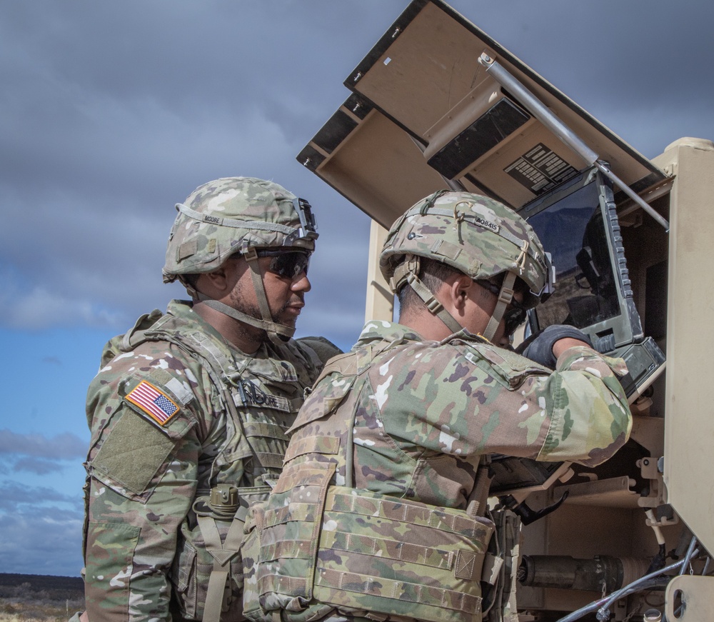 HHB Divarty 10th Mountain Division Soldiers certify on their radar systems