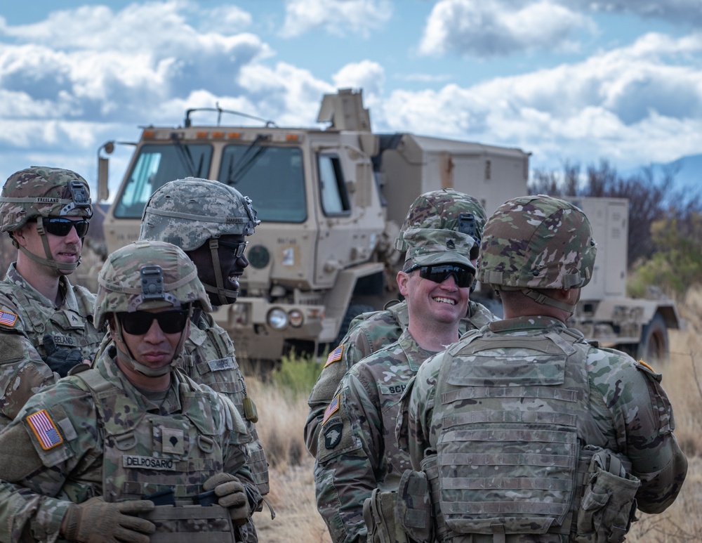 HHB Divarty 10th Mountain Division Soldiers certify on their radar systems