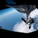 Super Hornets aerially refueled over the USCENTCOM AOR