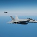 Super Hornets soaring over the Red Sea