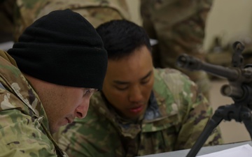 194th Division Sustainment Support Battalion Learn 9-Line Procedures and Weapon Familiarization