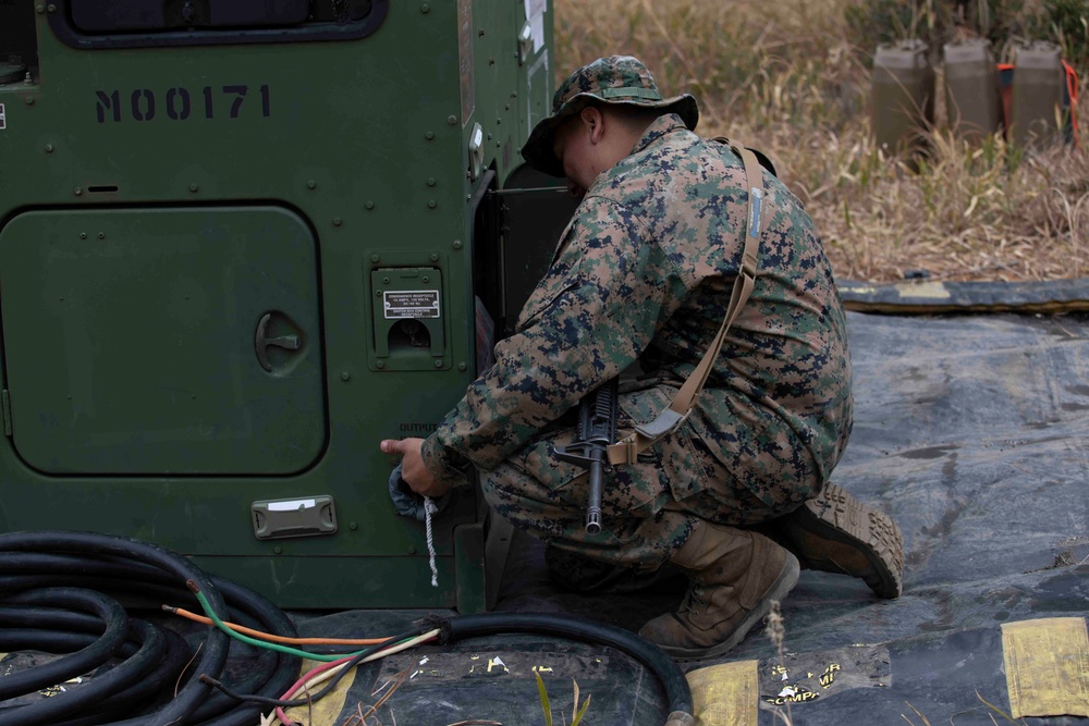 U.S. Marines arrive at Hiroshima Prefecture for aviation support training