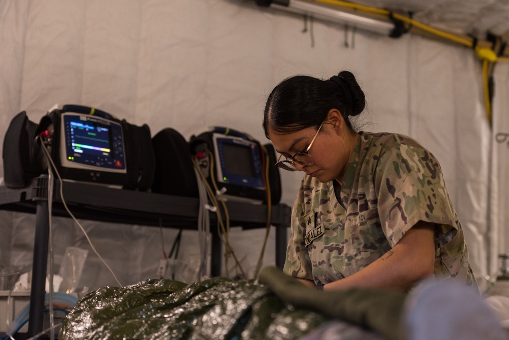 Coalition Forces React to Mass Casualty Exercise
