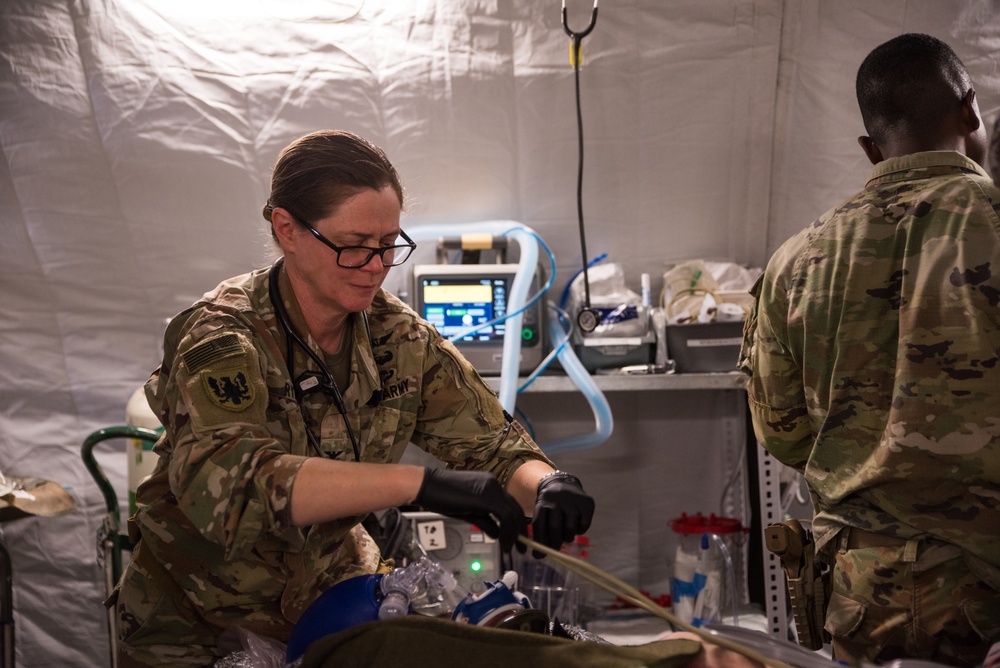 Coalition Forces React to Mass Casualty Exercise