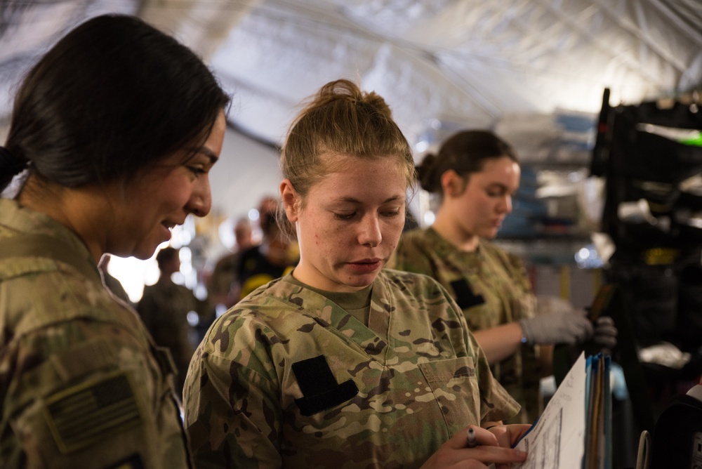 Coalition Forces React to Mass Casualty Exercise