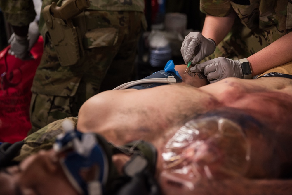 Coalition Forces React to Mass Casualty Exercise