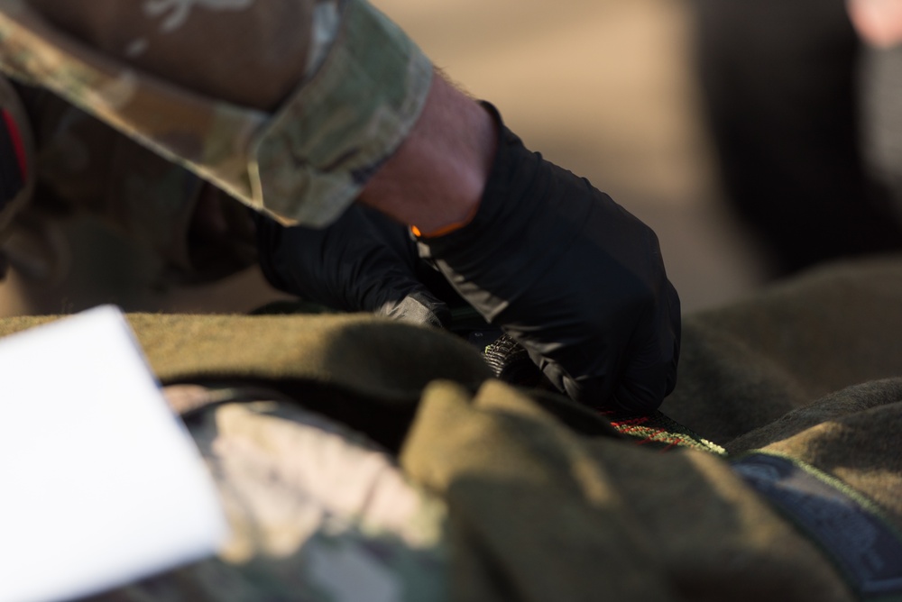 Coalition Forces React to Mass Casualty Exercise