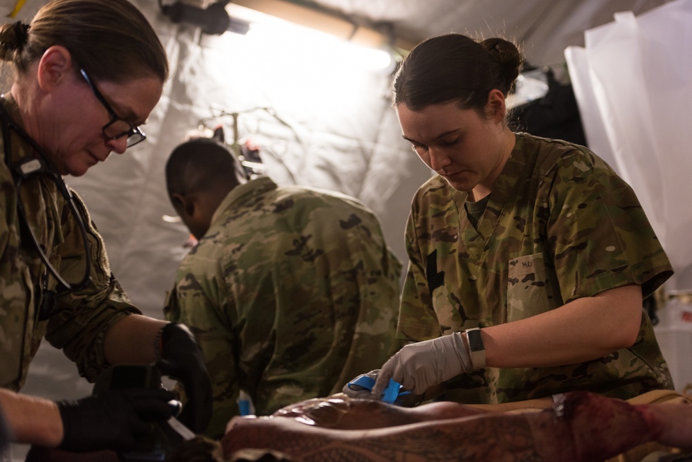 Coalition Forces React to Mass Casualty Exercise