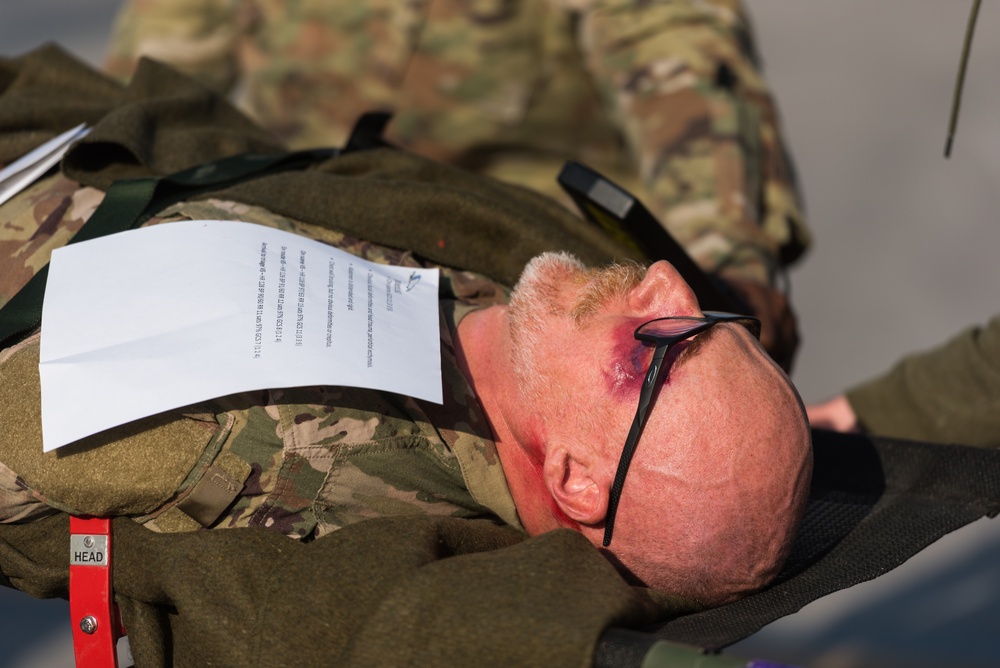 Coalition Forces React to Mass Casualty Exercise