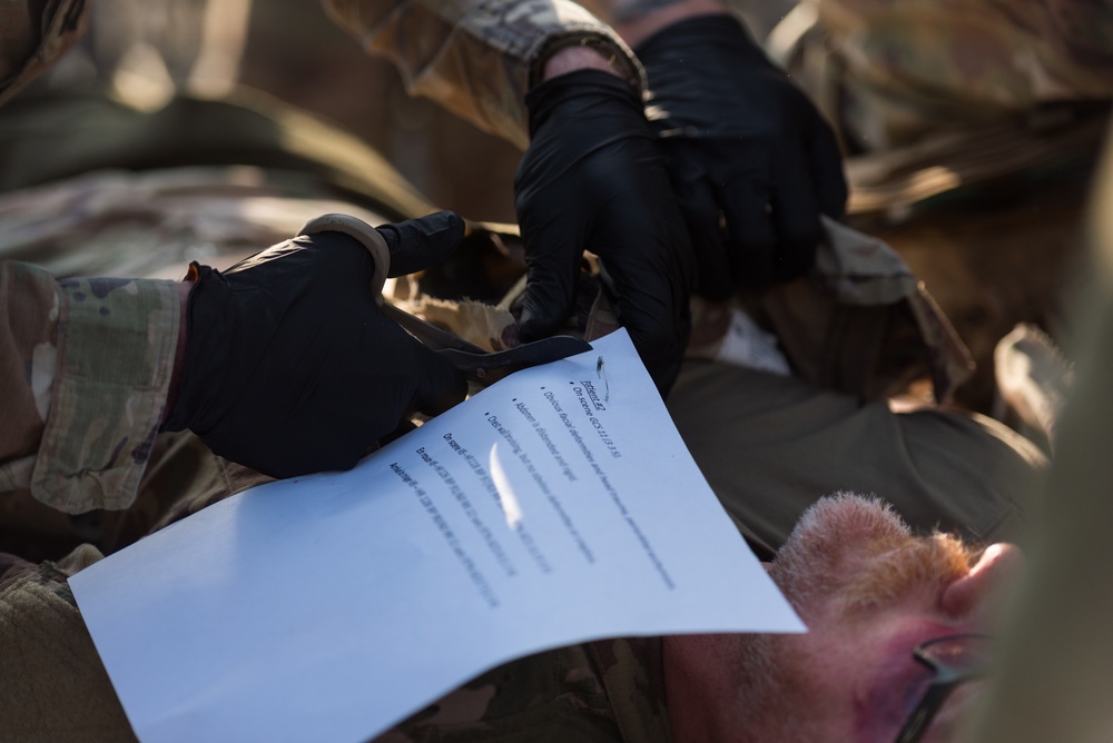 Coalition Forces React to Mass Casualty Exercise