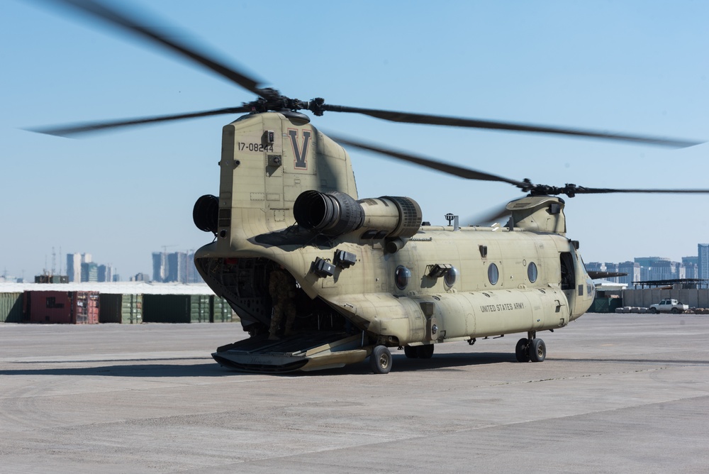 Coalition Forces Conduct Escorted Movements