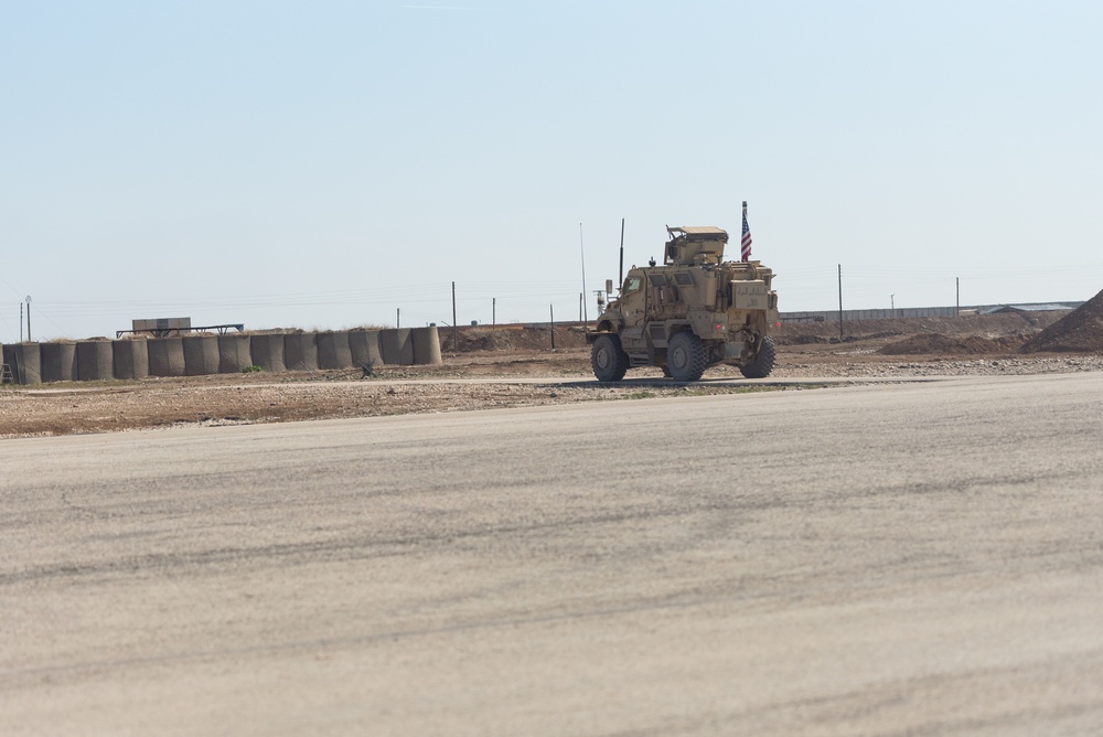 Coalition Forces Conduct Escorted Movements