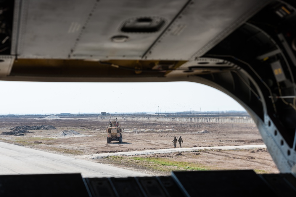 Coalition Forces Conduct Escorted Movements