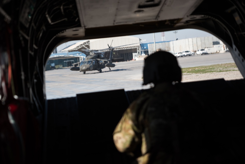 Coalition Forces Conduct Escorted Movements