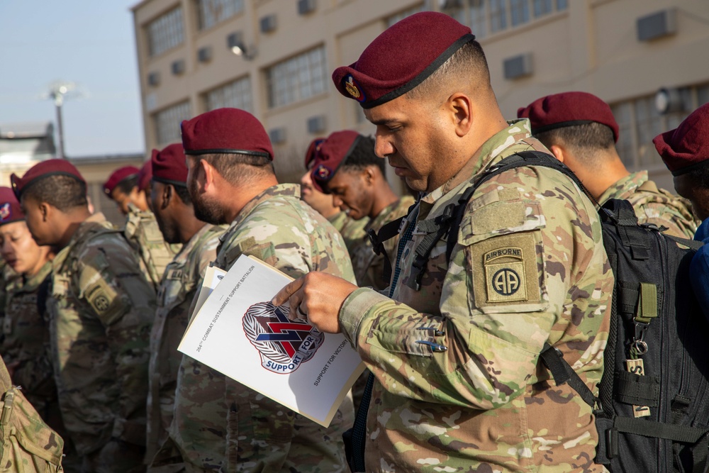 82nd Airborne Division Sustainment Brigade arrive to Fort Bliss
