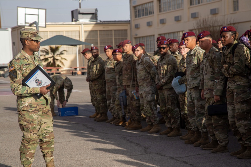82nd Airborne Division Sustainment Brigade arrive to Fort Bliss