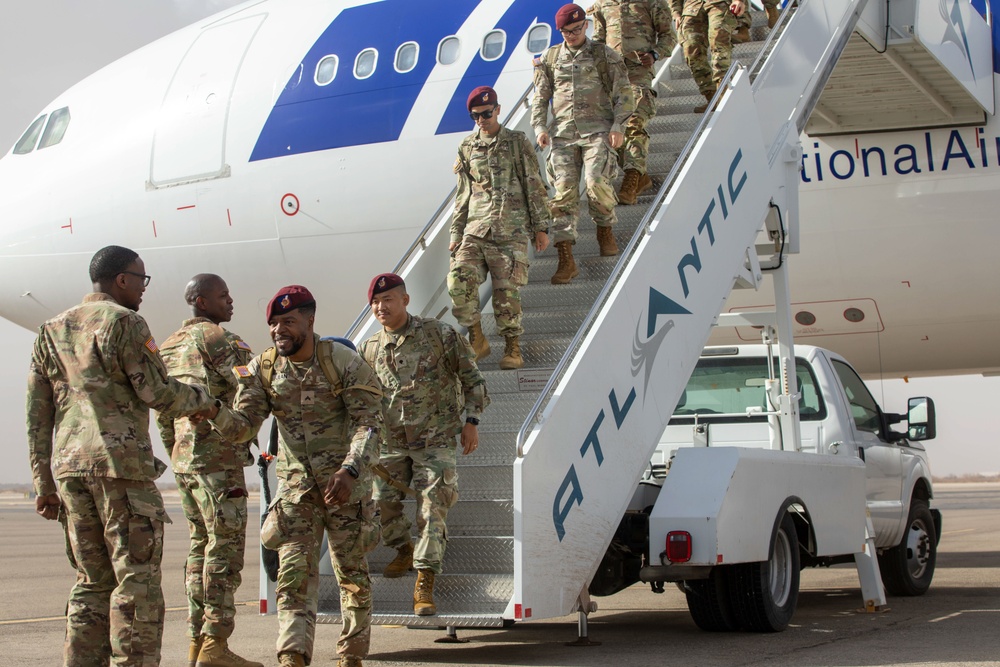 DVIDS - Images - 82nd Airborne Division Sustainment Brigade arrives to ...