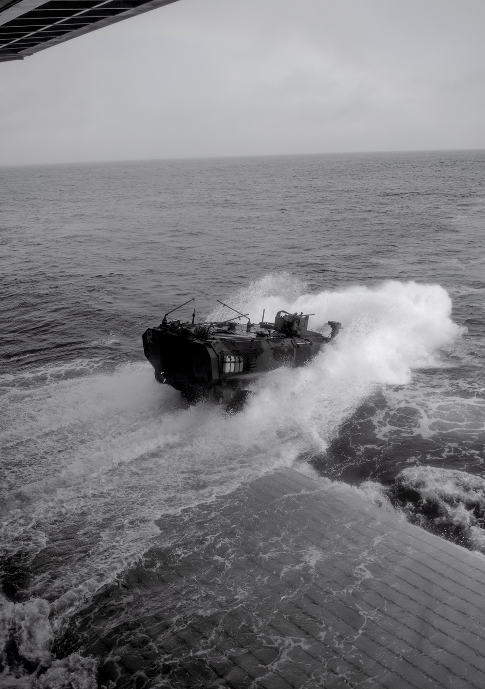 3rd Assault Amphibian Battalion conduct amphibious operations aboard USS Somerset (LPD 25)