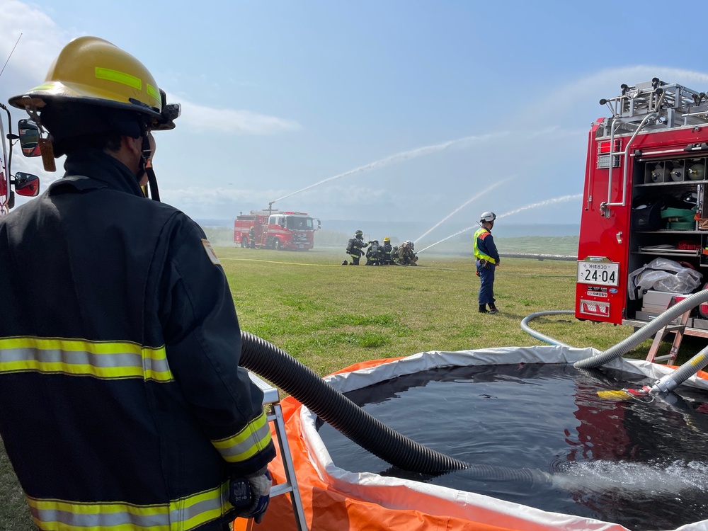 Torii Station Hosts Joint US-Japan Wildland Fire Training