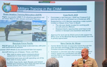 US military, CNMI leaders hold Stakeholders meeting with working groups in Saipan