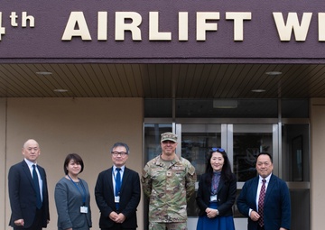 North Kanto Defense Bureau thanks 374 AW/VC for his service