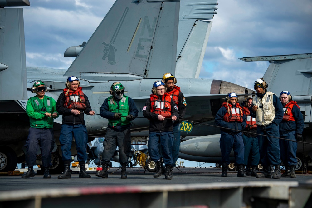USS Carl Vinson (CVN 70) Conducts Routine Operations in the Sea of Japan