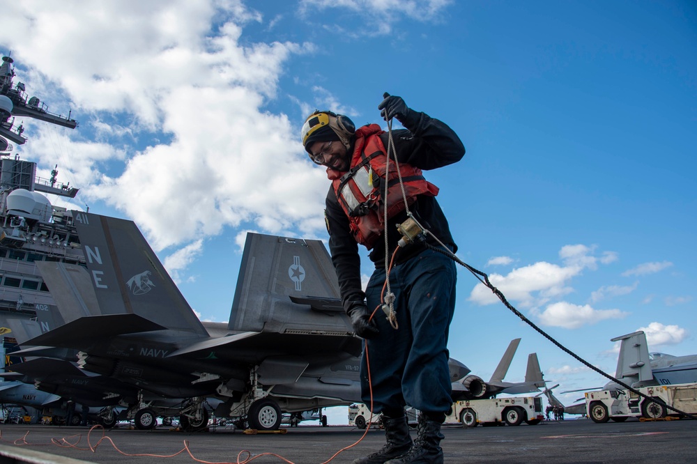 USS Carl Vinson (CVN 70) Conducts Routine Operations in the Sea of Japan
