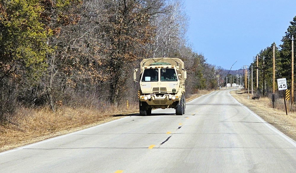 March 2025 training operations at Fort McCoy