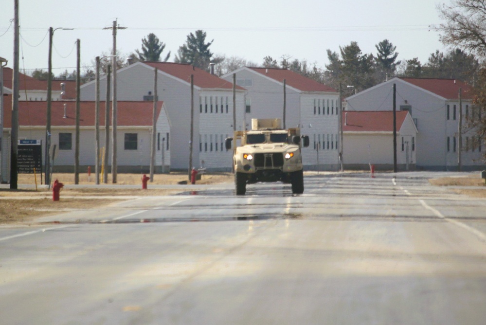 March 2025 training operations at Fort McCoy