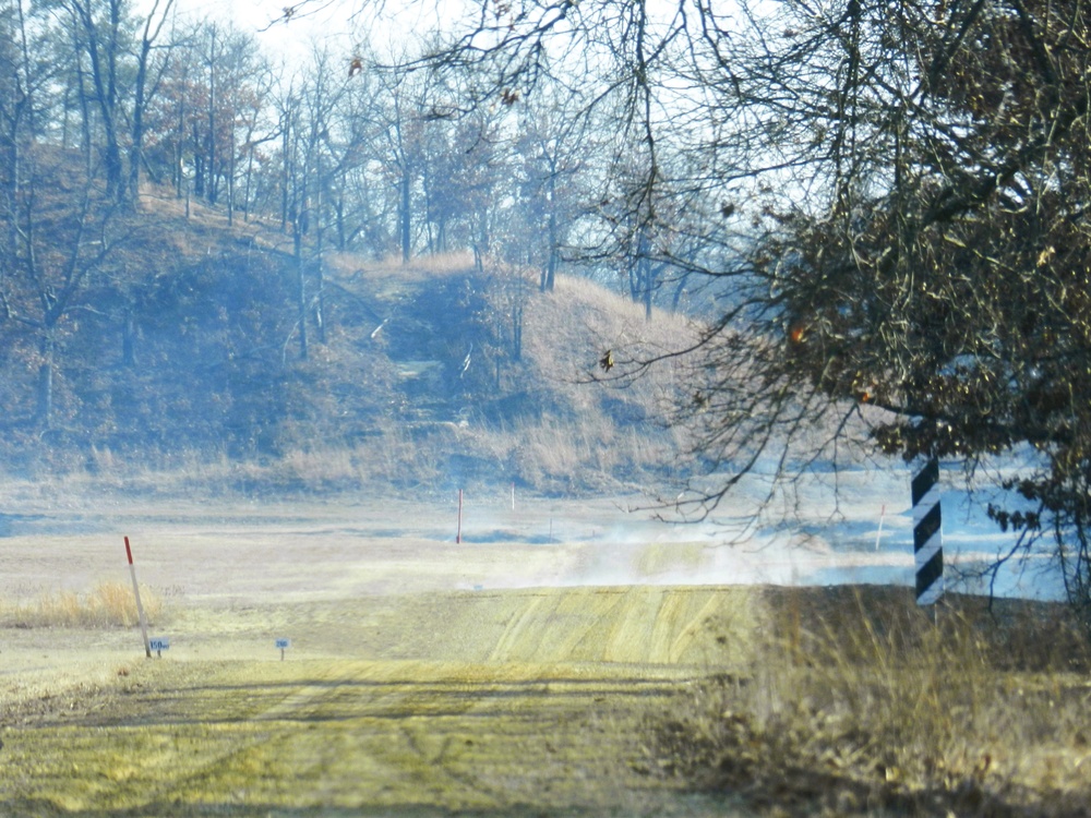 Fort McCoy prescribed burn team begins 2025 season with series of carefully managed burns