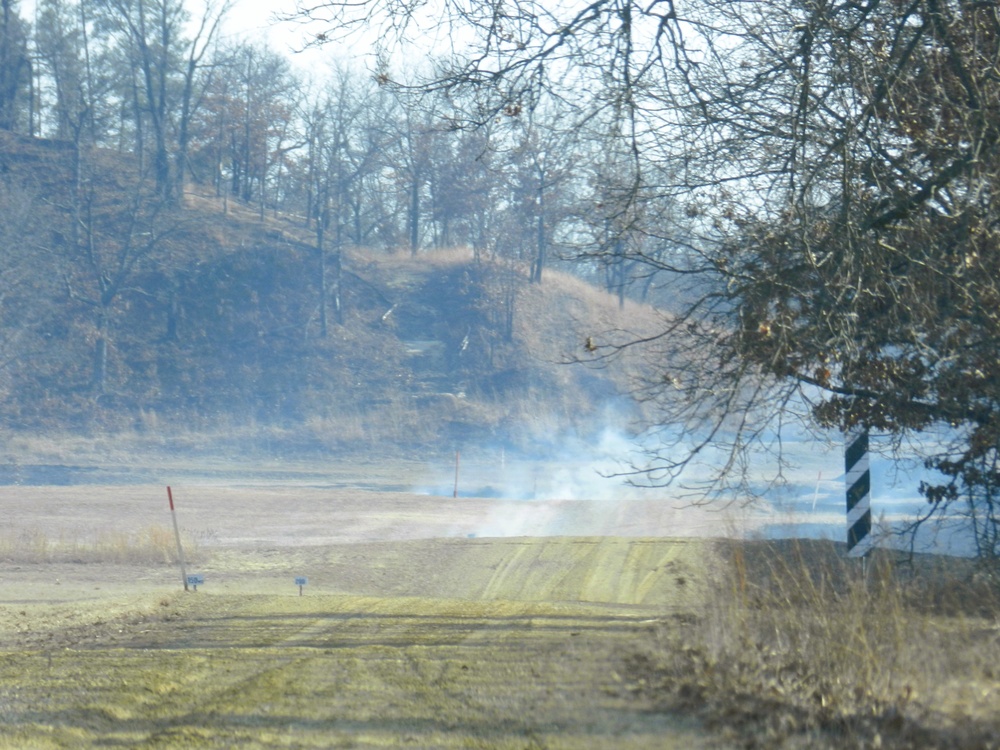 Fort McCoy prescribed burn team begins 2025 season with series of carefully managed burns