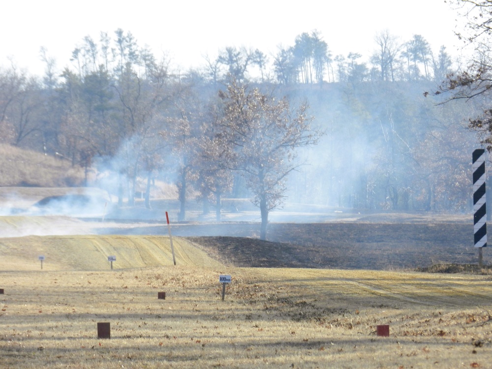 Fort McCoy prescribed burn team begins 2025 season with series of carefully managed burns