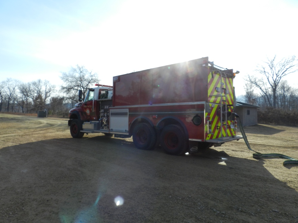 Fort McCoy prescribed burn team begins 2025 season with series of carefully managed burns
