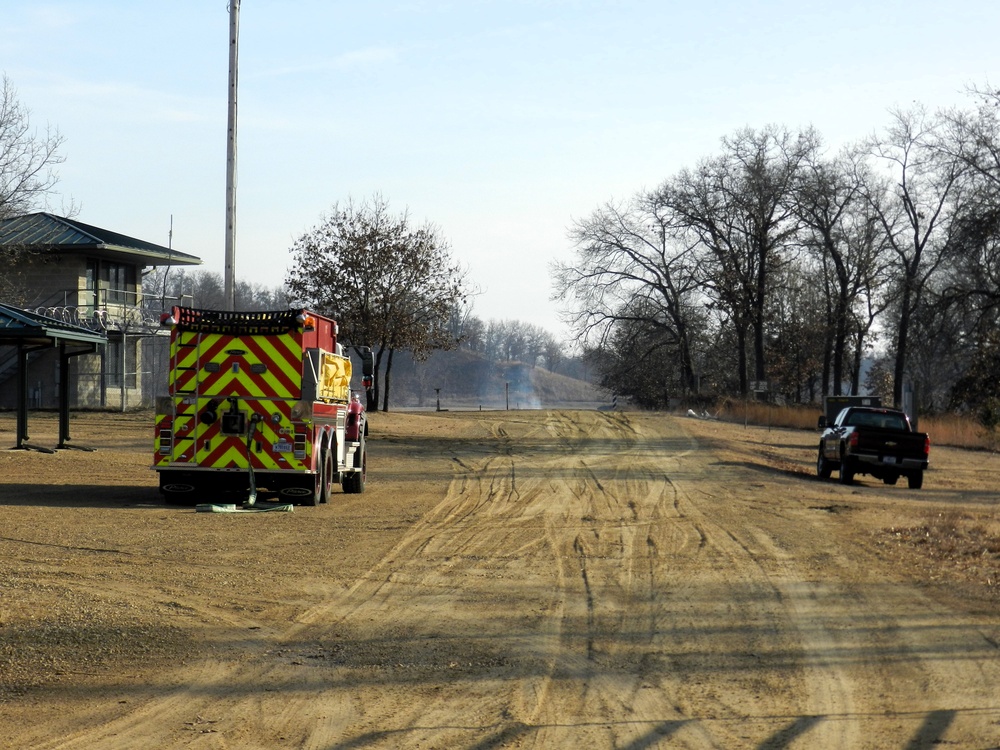 Fort McCoy prescribed burn team begins 2025 season with series of carefully managed burns